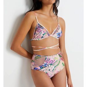 PATBO IRIS HIGH WAIST BIKINI SET